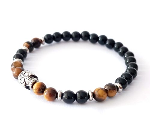 pulsera hombre piedras