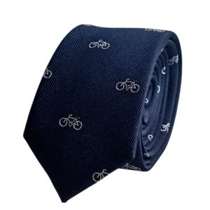 corbata seda delgada bicicletas